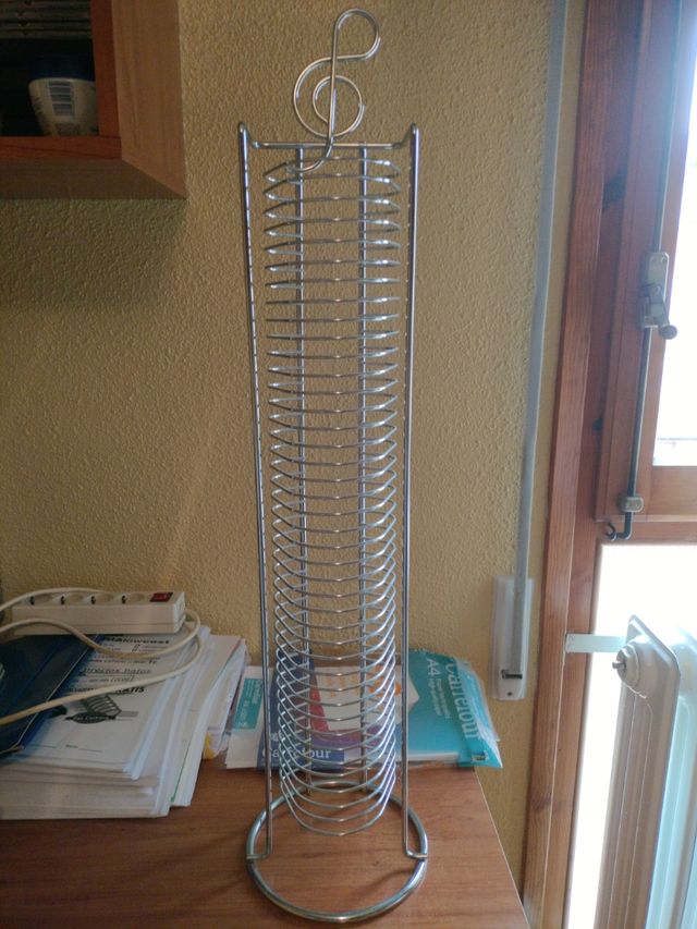 Soporte para guardar CD's