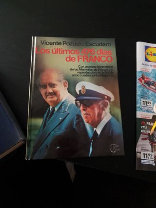 Los últimos 476 días de Franco Libro de Vicente P