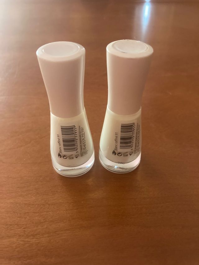 2 Lacas uñas manicura francesa BOURJOIS