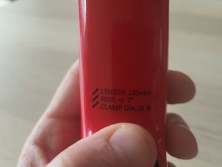 Potencia Bontrager Carbono 110mm