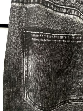 Leggins vaqueros negros