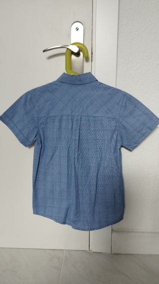 camisa cuadro Zara niño 5 años 