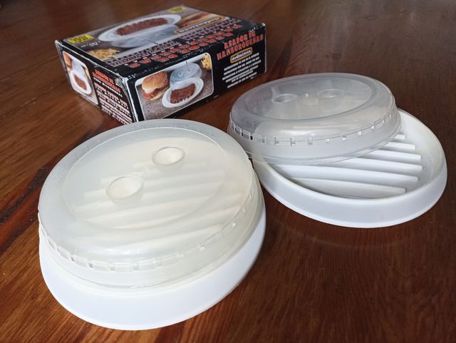 Asador de hamburguesas