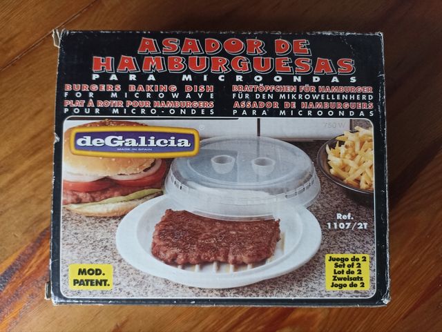 Asador de hamburguesas