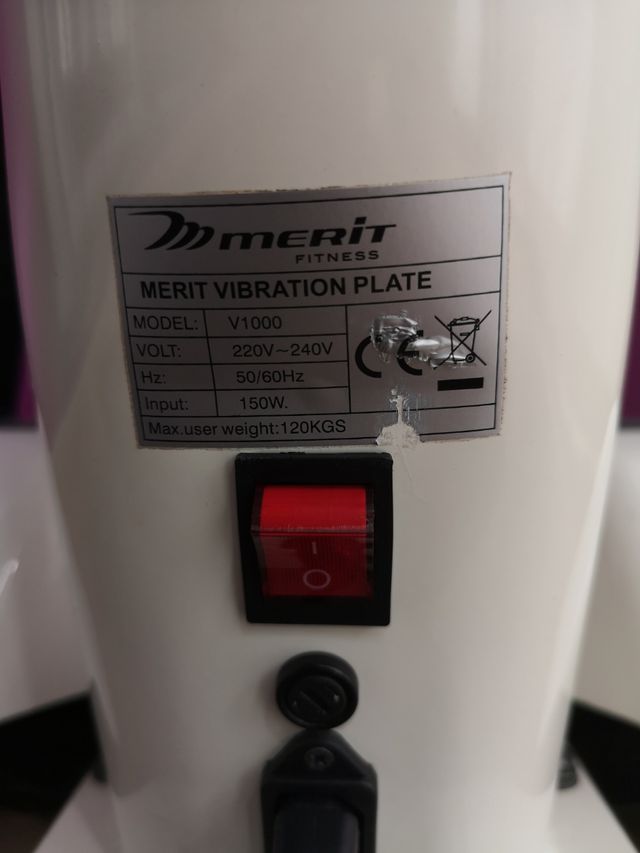 Plataforma vibratoria Gym Merit Fitness V1000