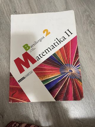 Libro matemáticas II