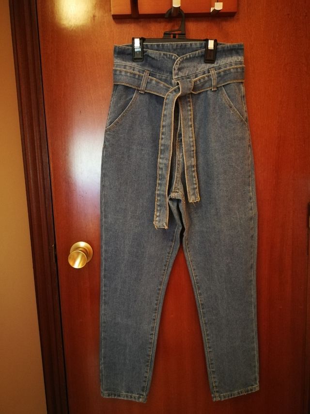 Jeans de mujer cintura súper alta Talla S