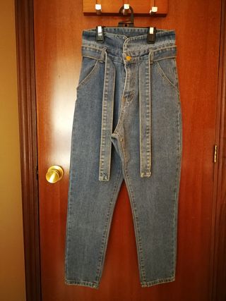 Jeans de mujer cintura súper alta Talla S