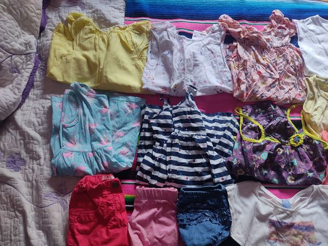 Lote ropa niña verano talla 2-3