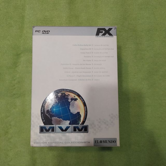 caja edición coleccionista juegos FX PC