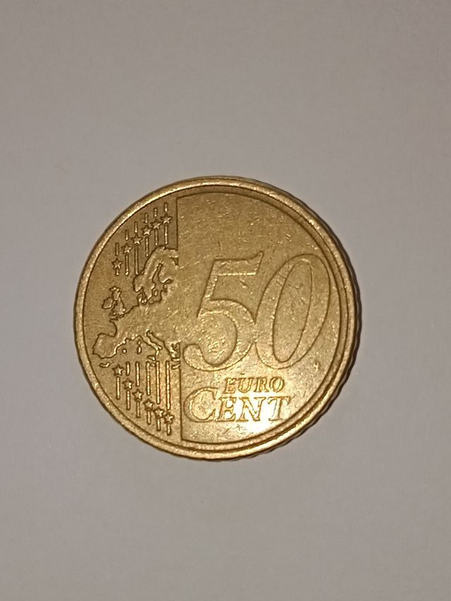 Cipro 2008 50 Cent Euro Numismatica