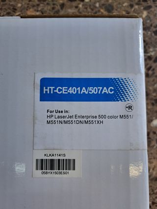 Pack Toner todos los colores HP HT-CE401/2/3/4A