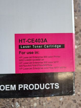Pack Toner todos los colores HP HT-CE401/2/3/4A