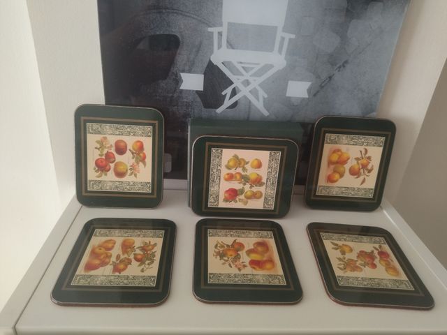 Juego Posavasos Vintage Jason Coasters - con caja