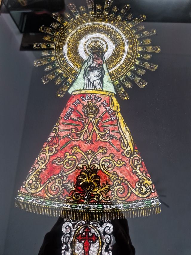 cuadro  virgen del pilar (2 FOTOS)