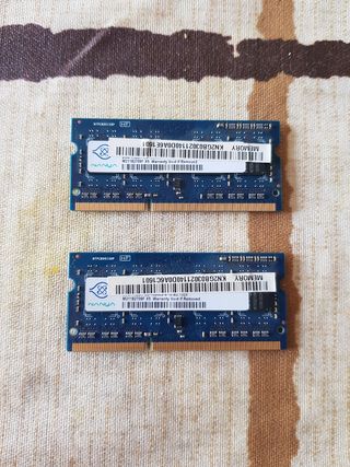 4GB (2x2GB) RAM DDR3 1333MHZ