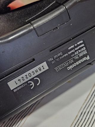 VIDEOCÁMARA PANASONIC  RX 22  VHS  DESPIECE