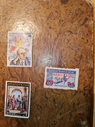 Sellos de colección.