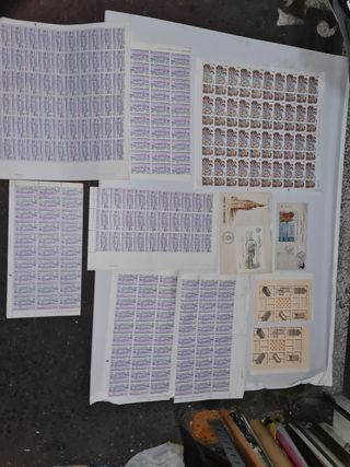 Sellos de colección.