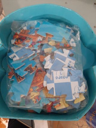 Puzle infantil 54 piezas, El barco de Barbarroja