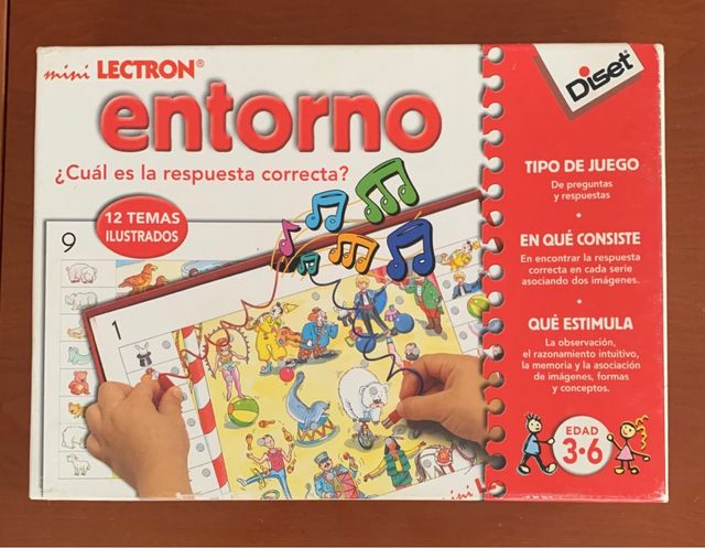 Juego educativo "miniLectron entorno"