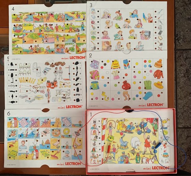 Juego educativo "miniLectron entorno"