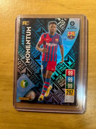 Ansu Fati Momentum Adrenalyn 2021-22 XL Panini