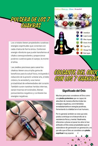 pulsera y colgante