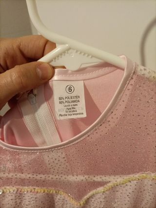 disfraz princesa rosa