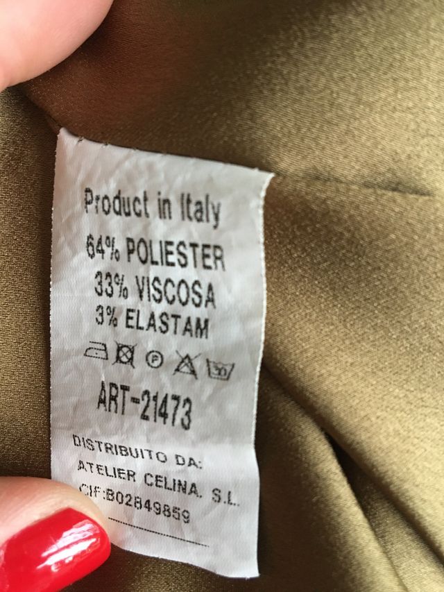 Americana, talla única nueva en marrón.