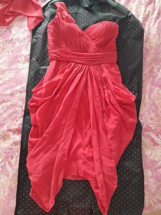 vestido fiesta Navidad PRONOVIAS talla 42