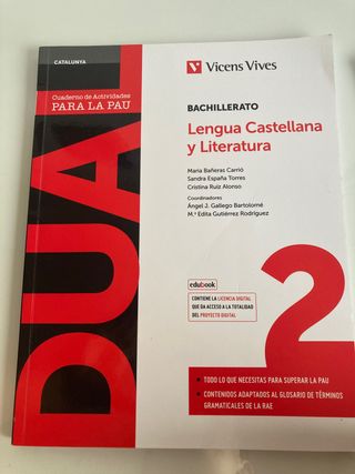 DUAL Lengua Castellana y Literatura Bachillerato