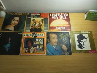 vinilos y singels antiguos