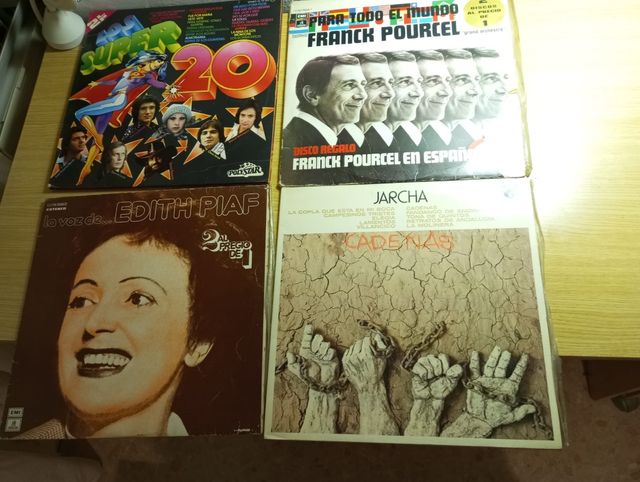 vinilos y singels antiguos