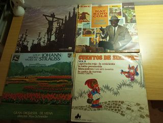 vinilos y singels antiguos