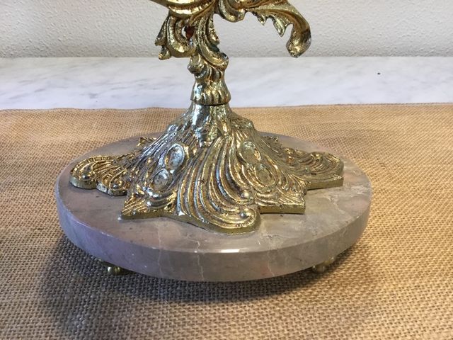 Candelabros de bronce