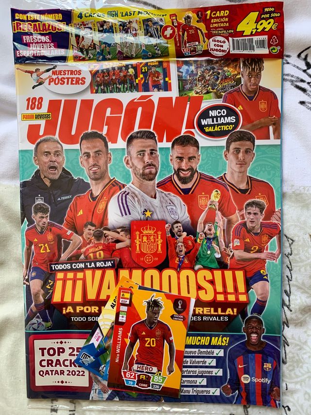 Revista Jugón 188 Precintada Megacracks 2022-23