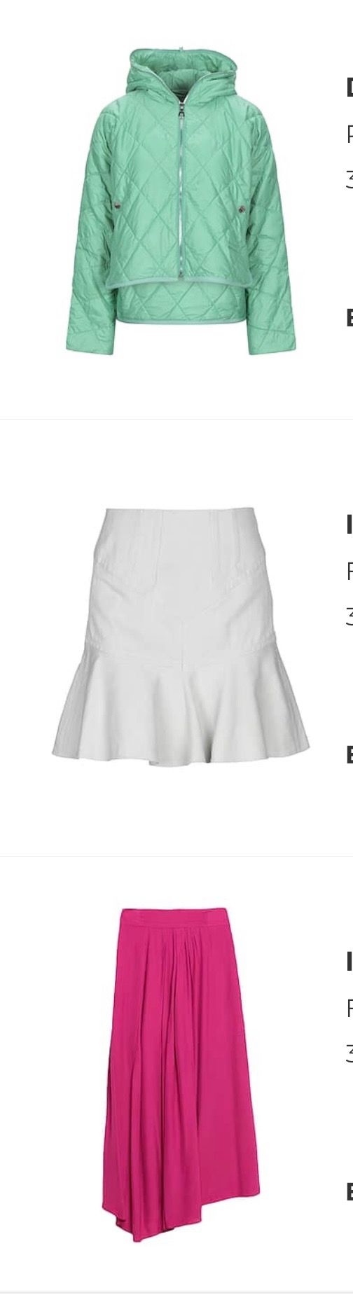 Falda Isabel Marant gris