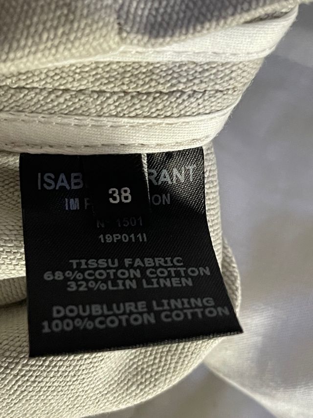 Falda Isabel Marant gris