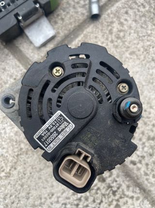 kia picanto. despiece alternador arranque bomba