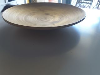 Bandeja de madera de 30 cms de diámetro