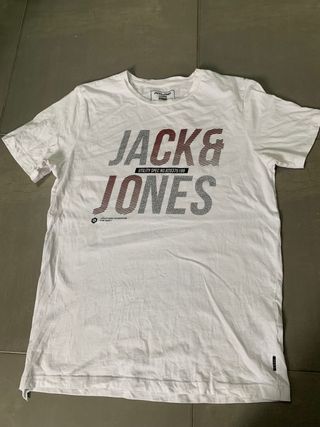 Camiseta blanca jack&jones