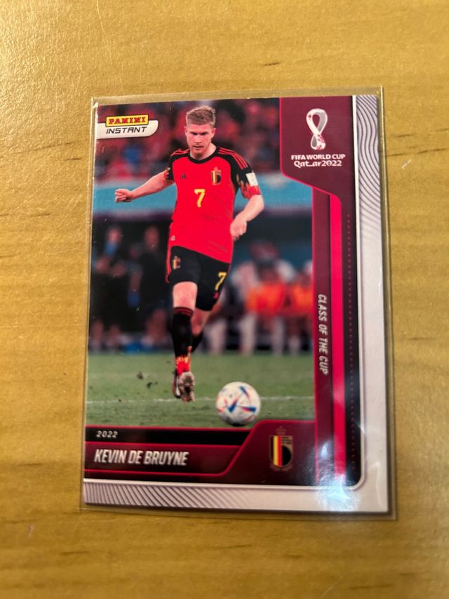 Cromo KevinDe Bruyne N3 Panini Instant Mundial2022