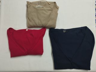 Lote 3 chaquetas básicas 