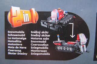 LEGO 42148 MAQUINA PISANIEVES NUEVO