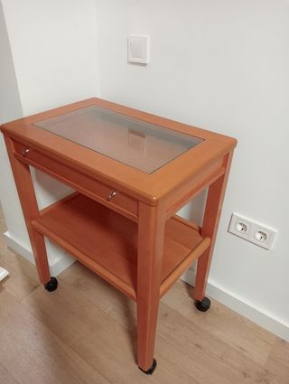 conjunto mesa y síllas madera
