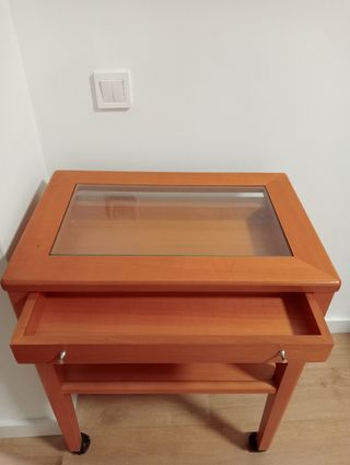 conjunto mesa y síllas madera
