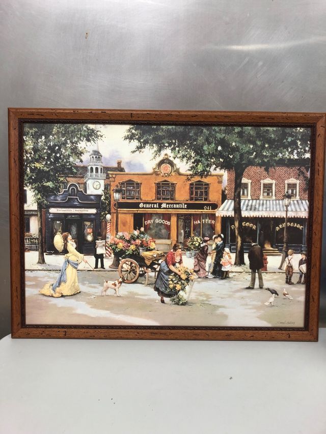 CUADRO / LAMINA ÉPOCA / MARCO MADERA