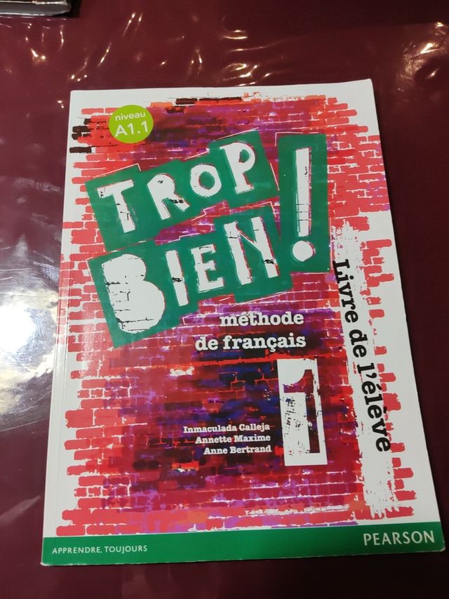 Libro francese Trop Bien! 1 CHE