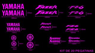Kit de pegatinas Para yamaha fazer FR6